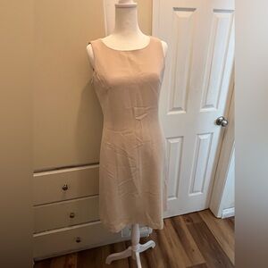 Elegant Cream Satin Fabric